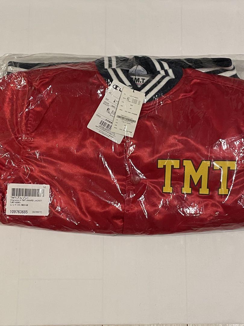 【新品未使用】Champion × TMT コラボ スタジャン Mサイズ レッド