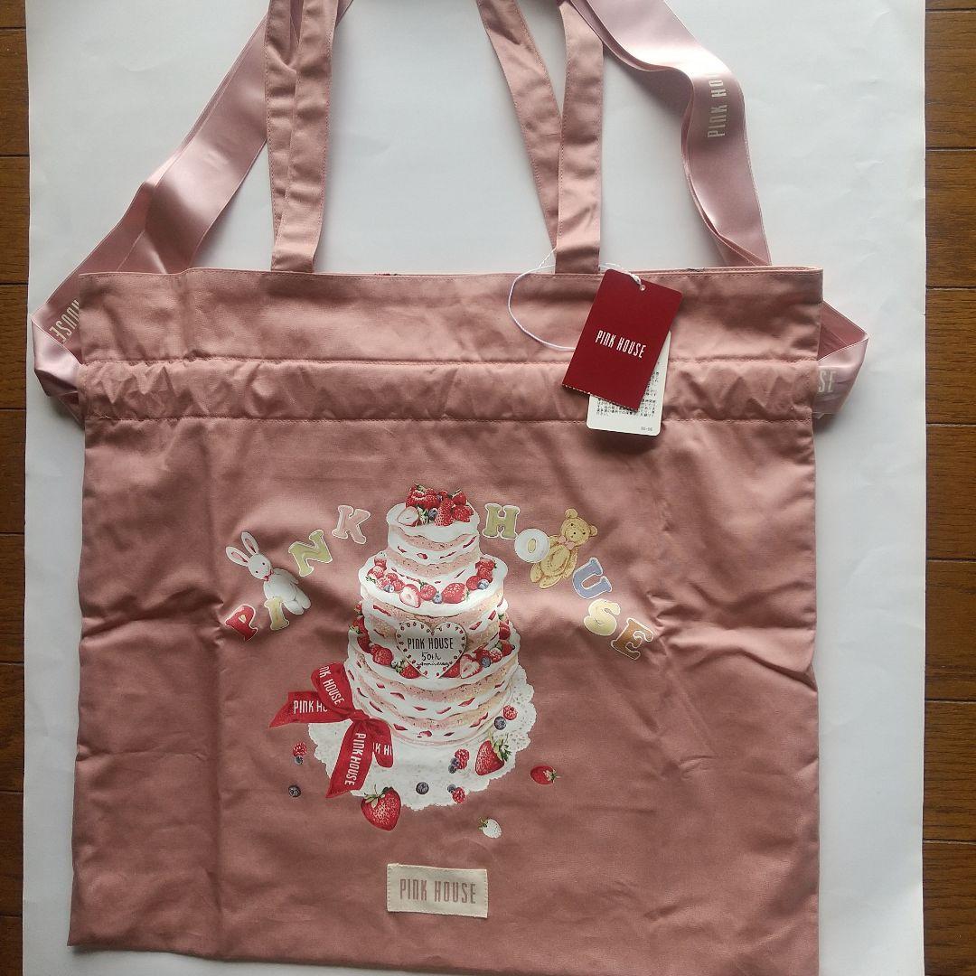 PINK HOUSE ♡リバーシブルフラワープリント トートバッグ♡新品タグ付き PINK HOUSE - ピンクハウス PINK HOUSE リバーシブルトート