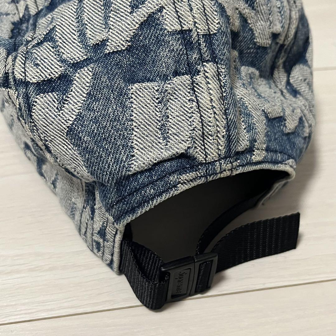 Supreme デニム柄キャップ