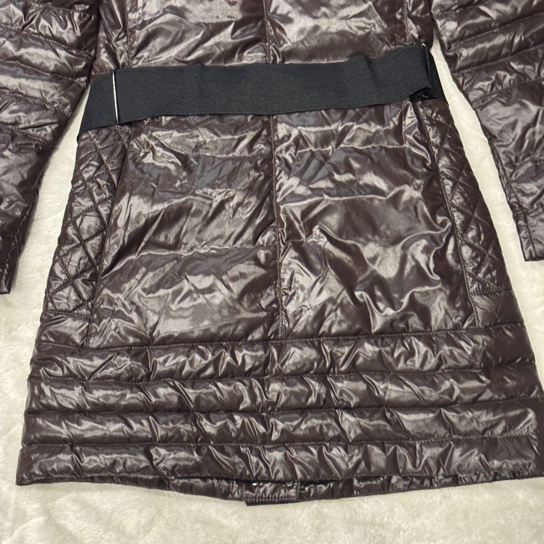 【美品】MONCLER レディース ロングダウンコート CARSON 0