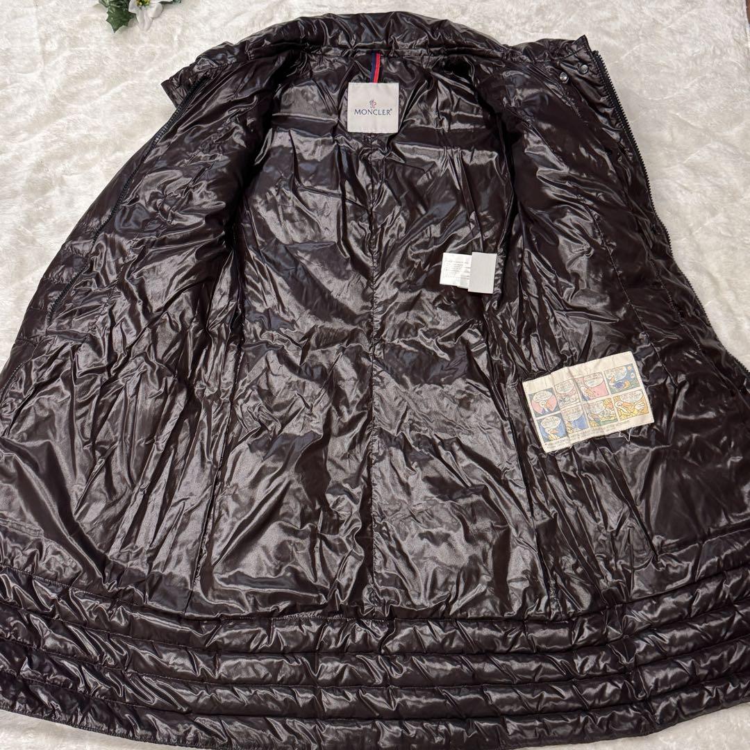 【美品】MONCLER レディース ロングダウンコート CARSON 0