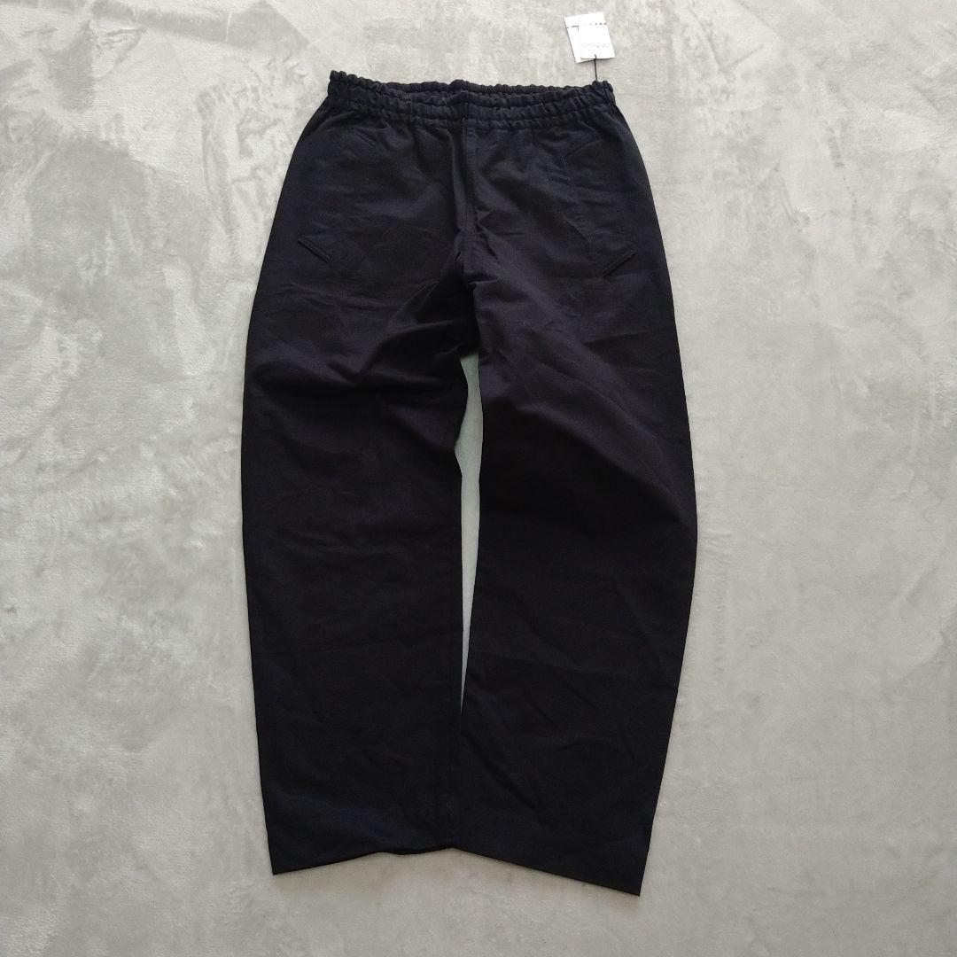 MHL. マーガレットハウエル コットンドリルパンツ 定番 ブラックM MHL