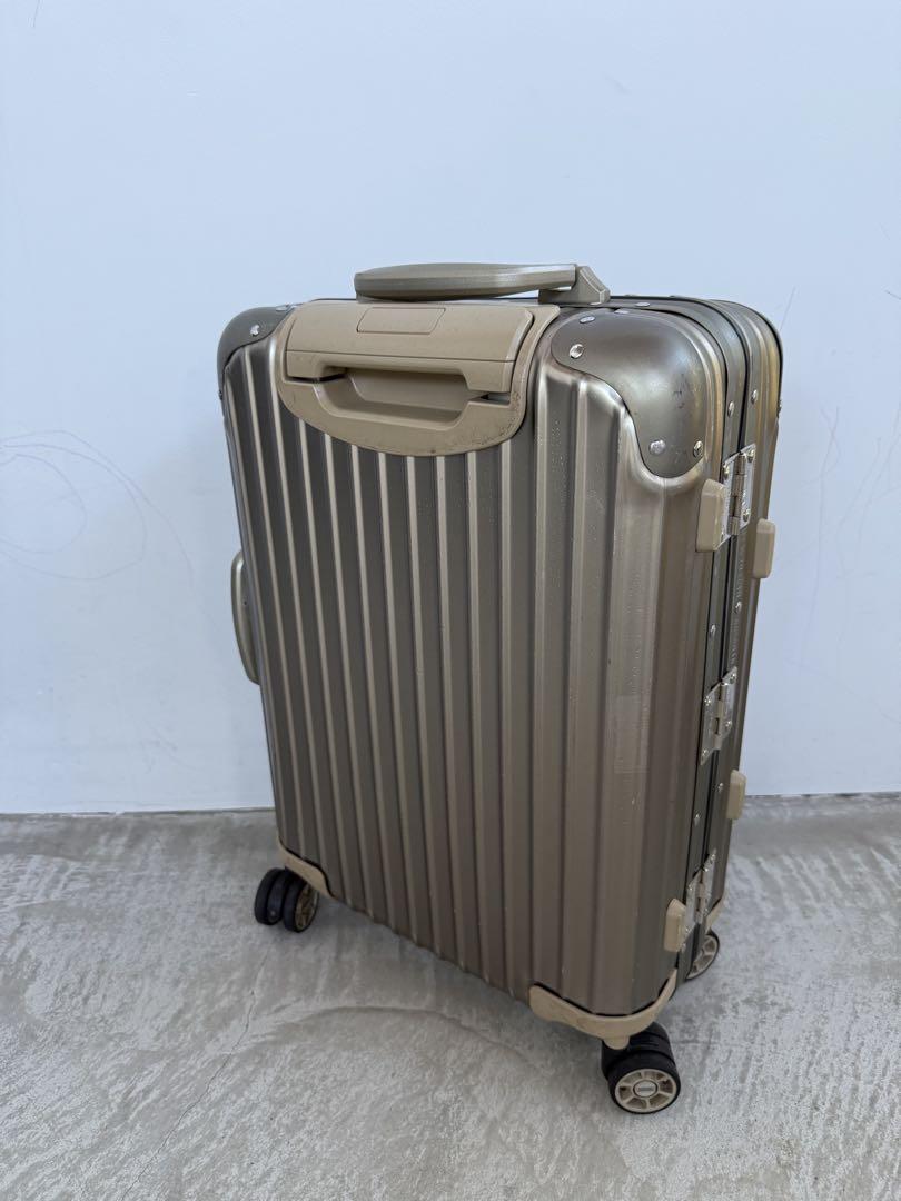 【貴重な4輪タイプ】RIMOWA キャリーケース トパーズ チタニウム