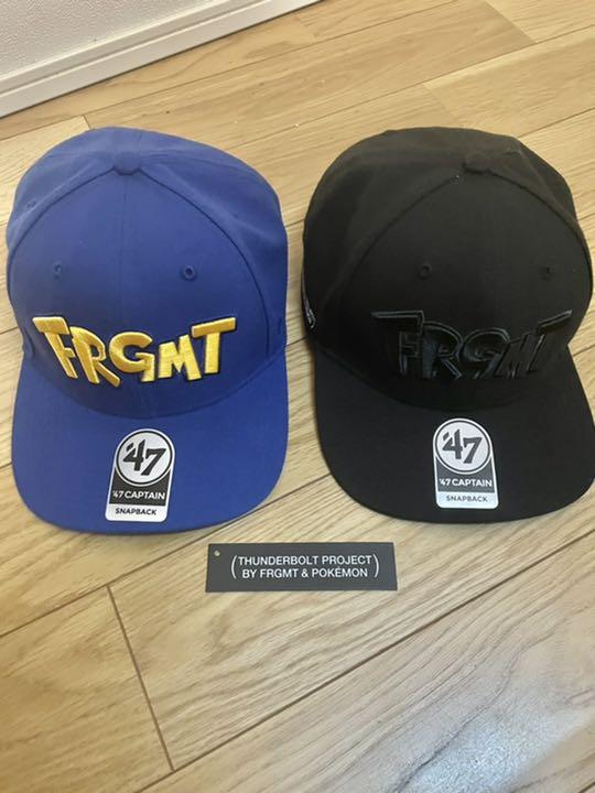 週間売れ筋
 2個　fragment project Thunderbolt design キャップ