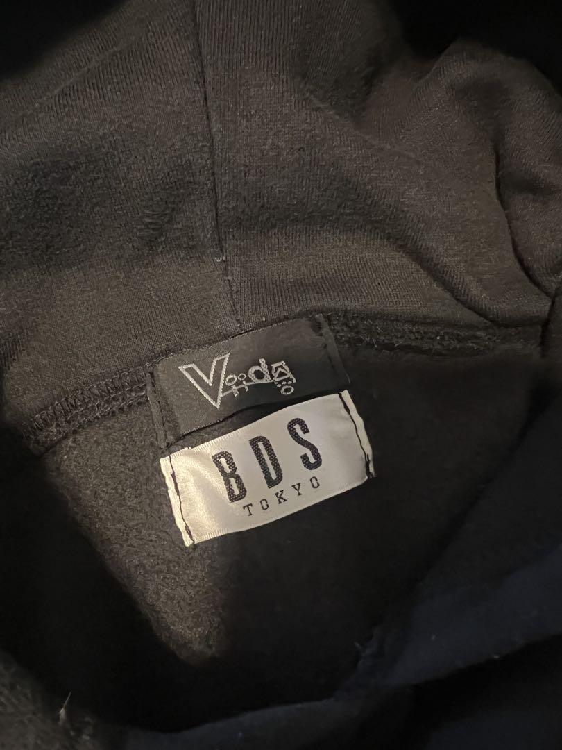 BDS パーカー 黒 L size 美品