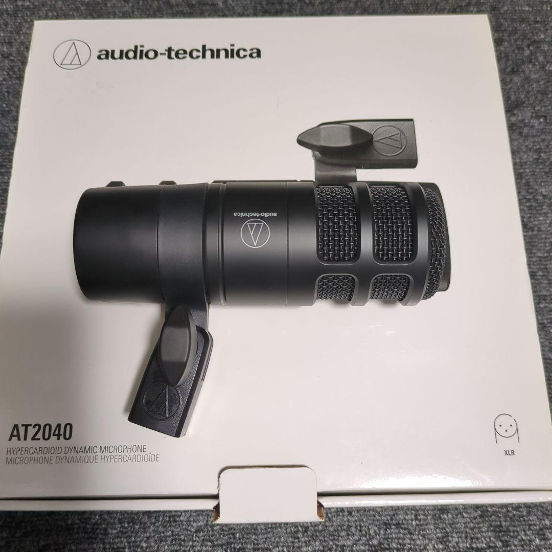 audio-technica AT2040 ダイナミックマイクマイクケーブル付き