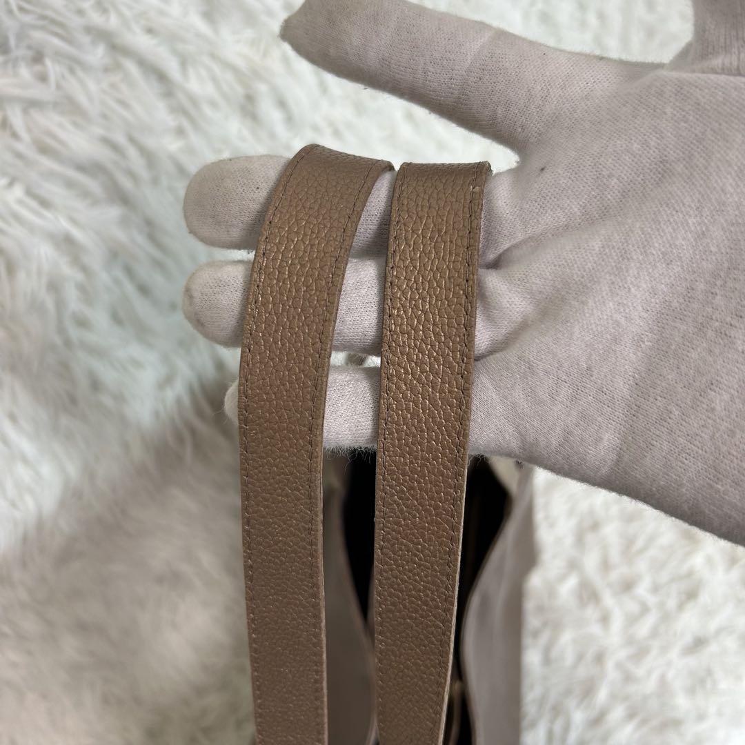 ✨良品✨ ゲラルディーニ ショルダーバッグ トートバッグ ナイロン ブラウン