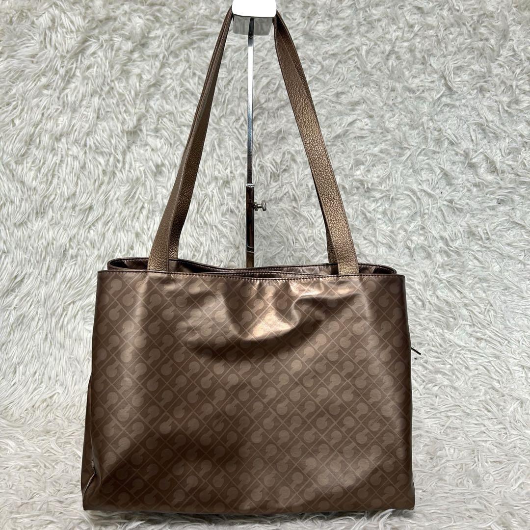 ✨良品✨ ゲラルディーニ ショルダーバッグ トートバッグ ナイロン ブラウン