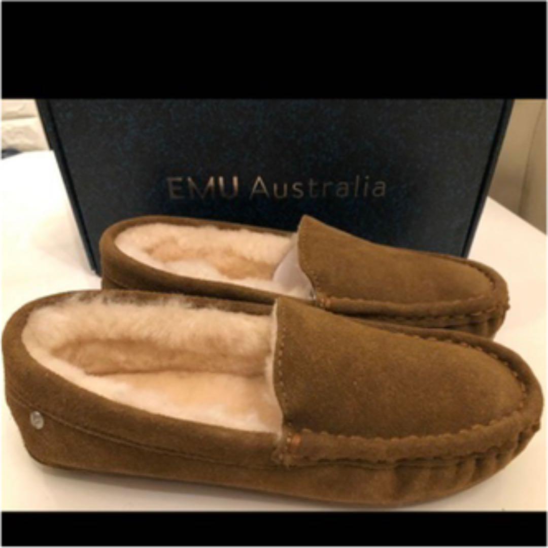今年も話題の 未使用EMU Australia Amity 人気モカシン - モカシン