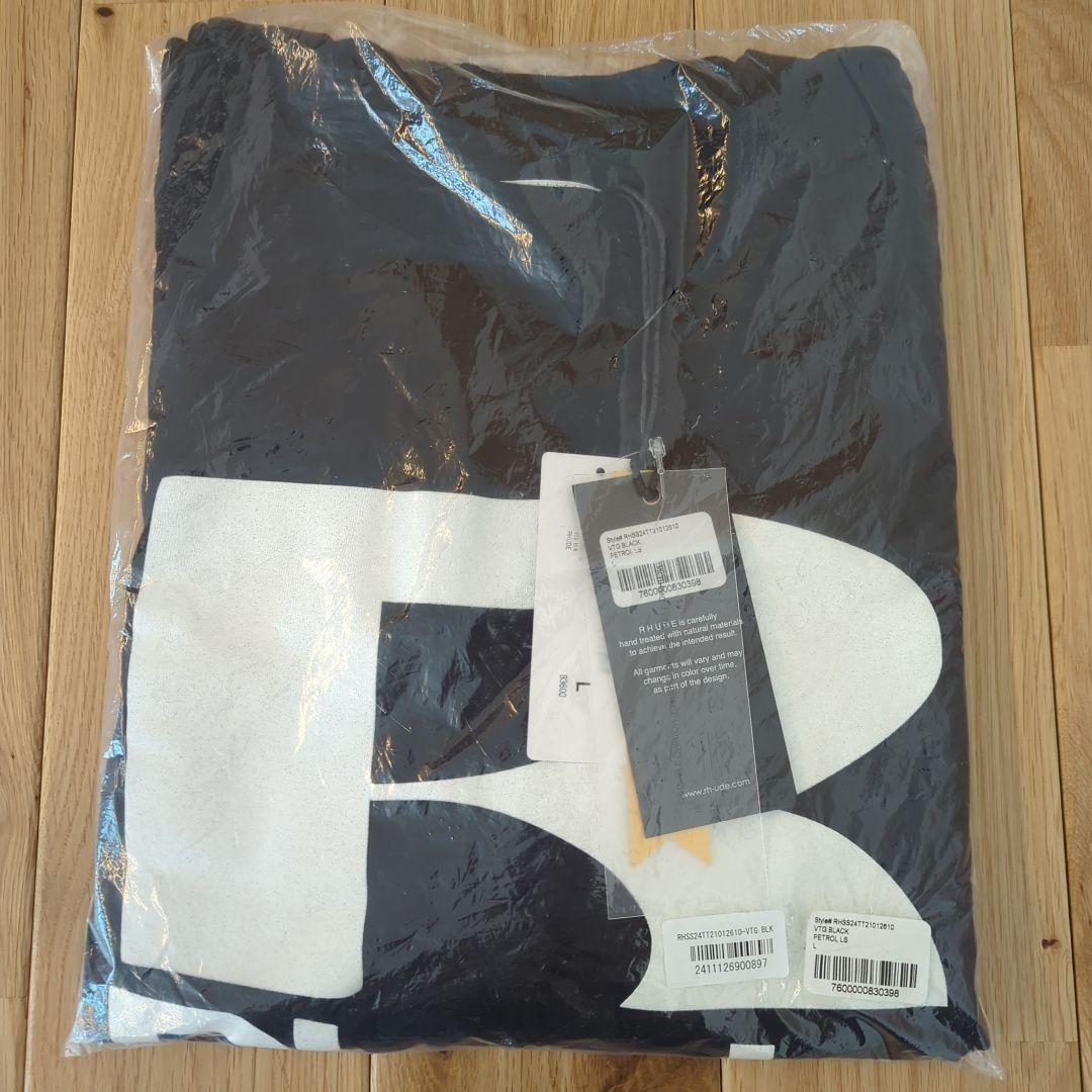 【定価9万超】Rhude Petrol ロンT 黒 L 正規品