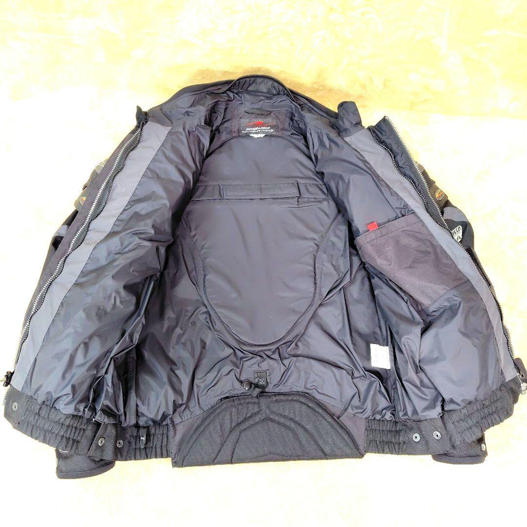 美品 ラフ＆ロード レーシング ライディングジャケット バイク XL ブラック