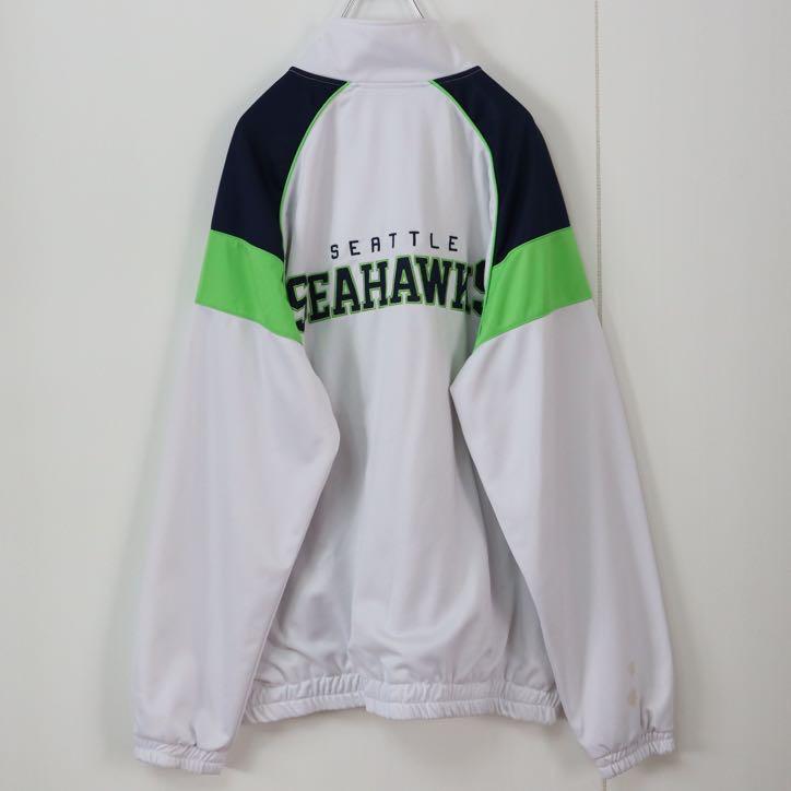 バックロゴ】NFL／ジャージ シーホークス 刺繍ロゴ メッシュ裏地