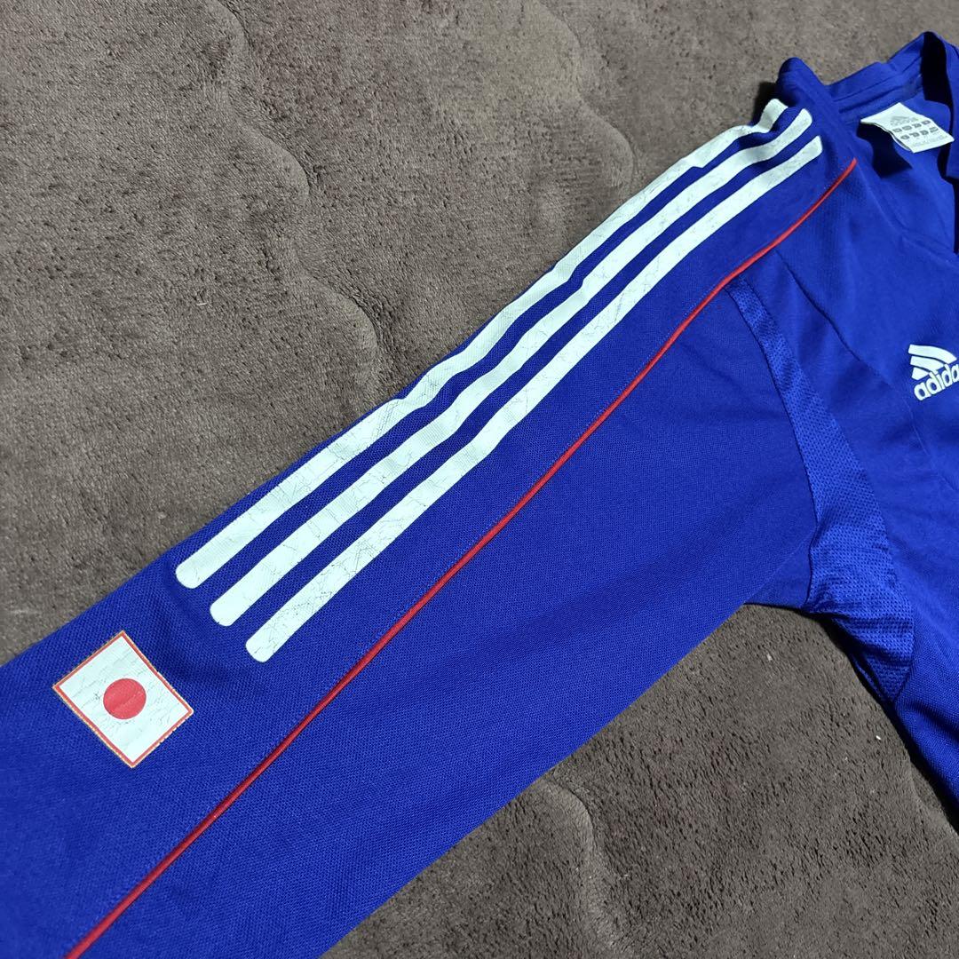 【爆売り！】 激レア】サッカー日本代表 02/03 アディダス 長袖ユニフォーム 応援グッズ