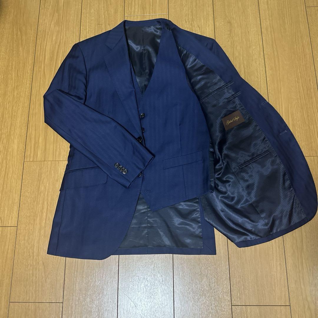 DORMEUIL AMADEUS スーツ　ベスト　セットアップ