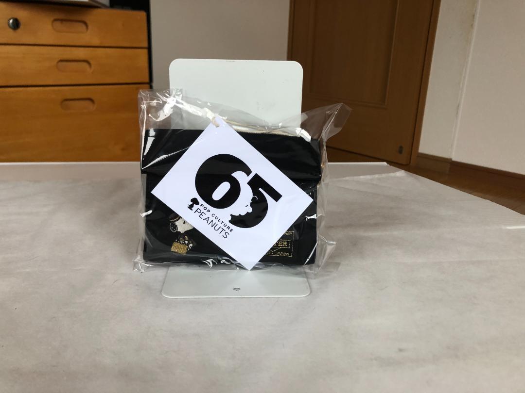 美品 ポーター スヌーピー JOE 65周年 限定 ウォレット タンカー