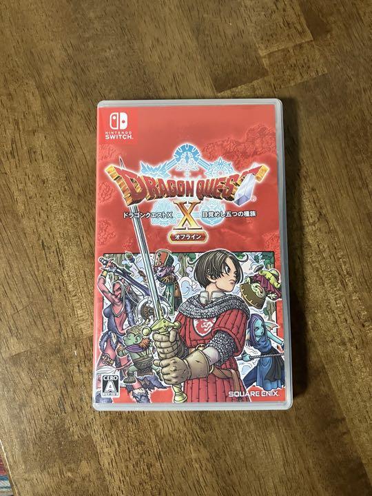大人気新作 
 即発送可　Switch ドラゴンクエストX オフライン 目覚めし五つの種族 携帯用ゲームソフト