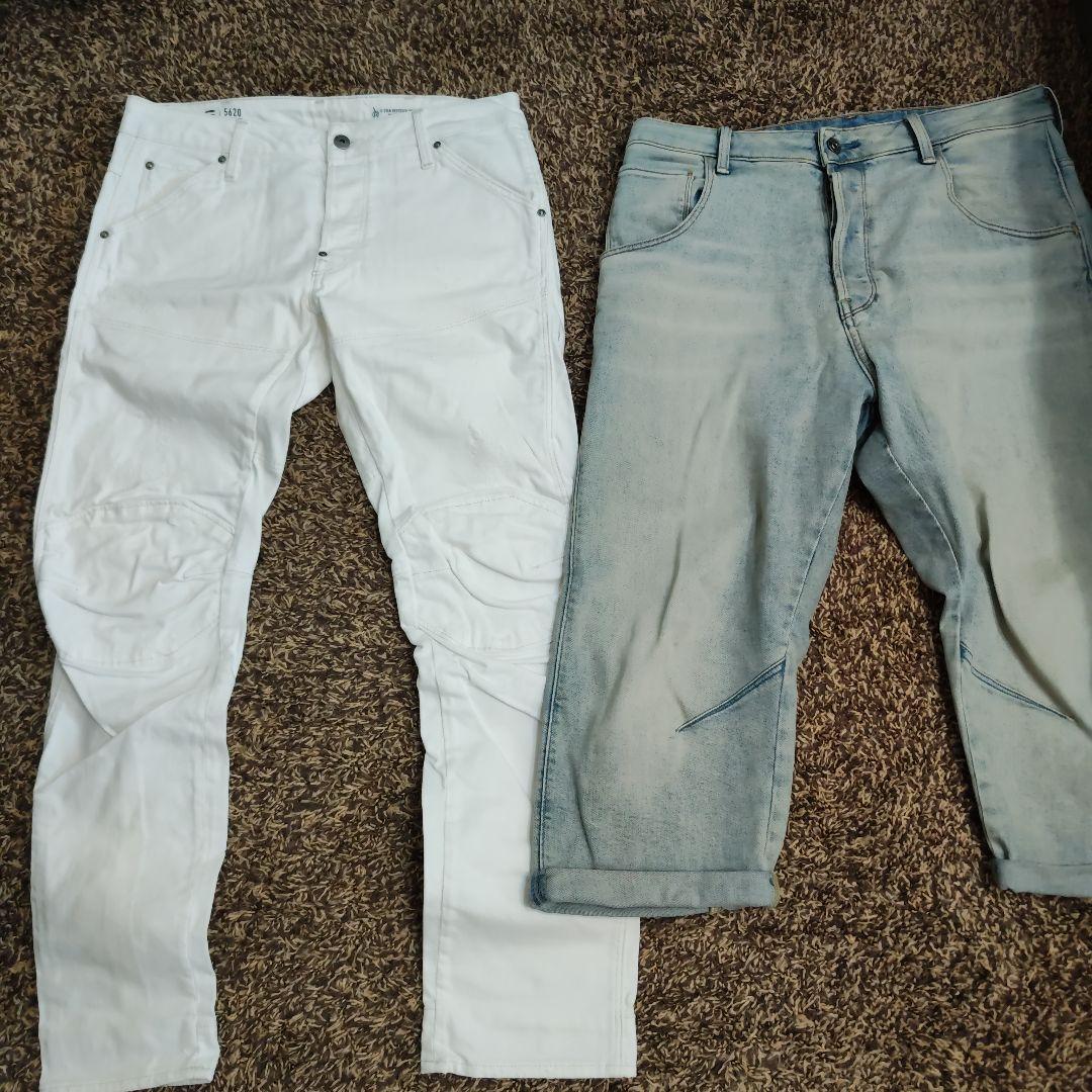 G-STAR RAW ジーンズ、カーゴパンツ　２セット