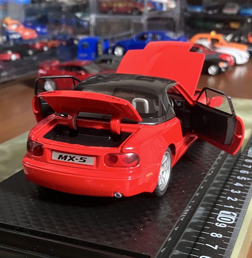 マツダMX-5 ロードスター　1/32 14cm 幌取り外し可能
