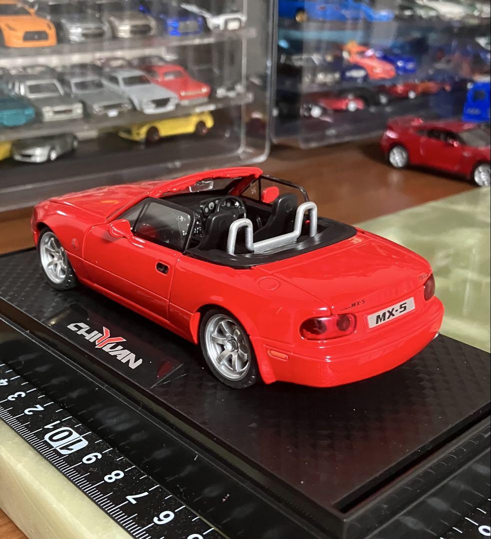 マツダMX-5 ロードスター　1/32 14cm 幌取り外し可能