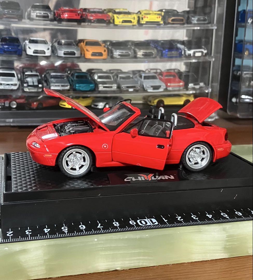 マツダMX-5 ロードスター　1/32 14cm 幌取り外し可能