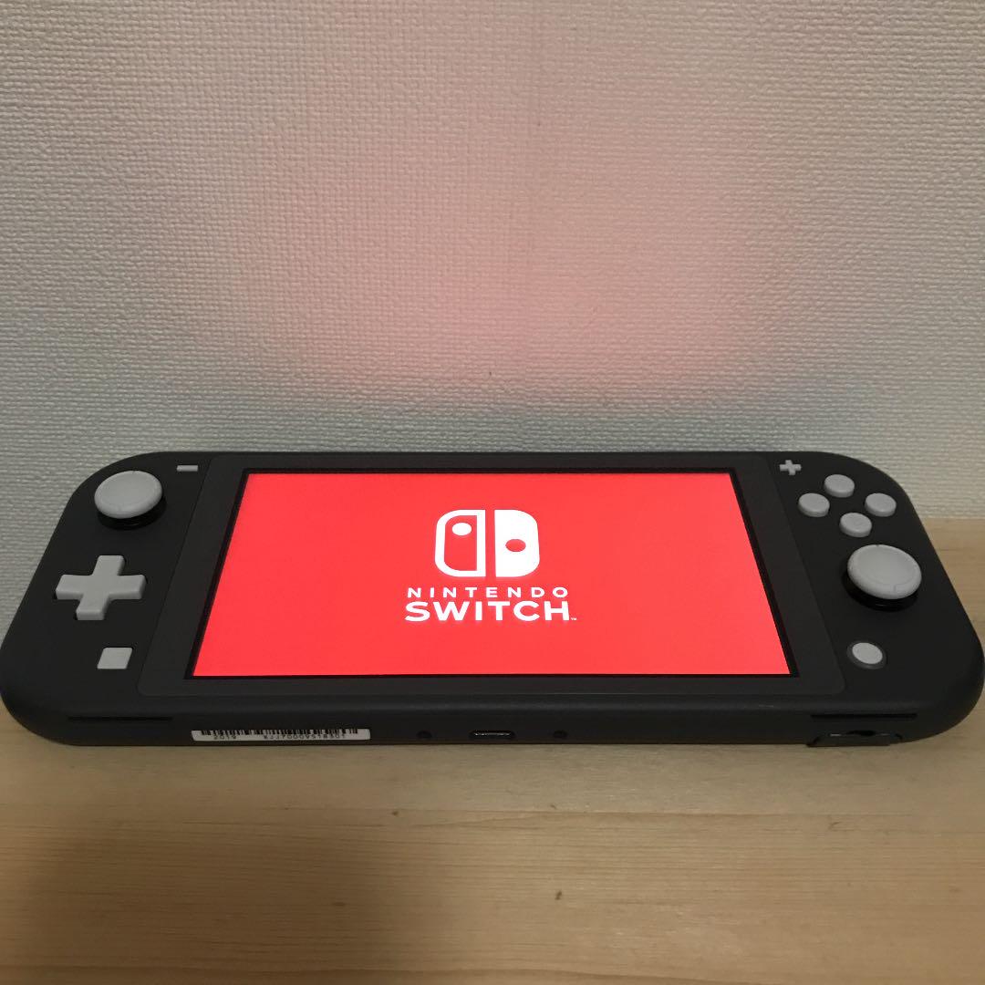 Nintendo Switch Lite gray スイッチライトグレー箱あり