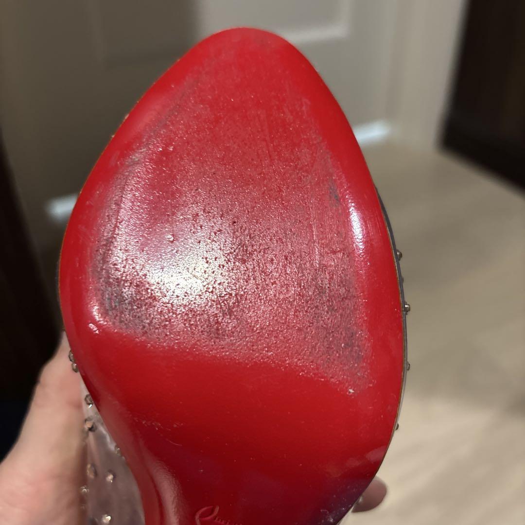 Christian Louboutin クリアハイヒール