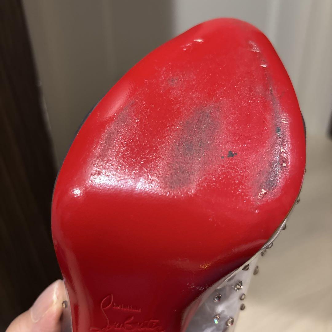 Christian Louboutin クリアハイヒール