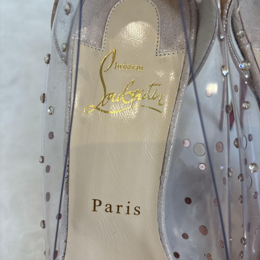Christian Louboutin クリアハイヒール