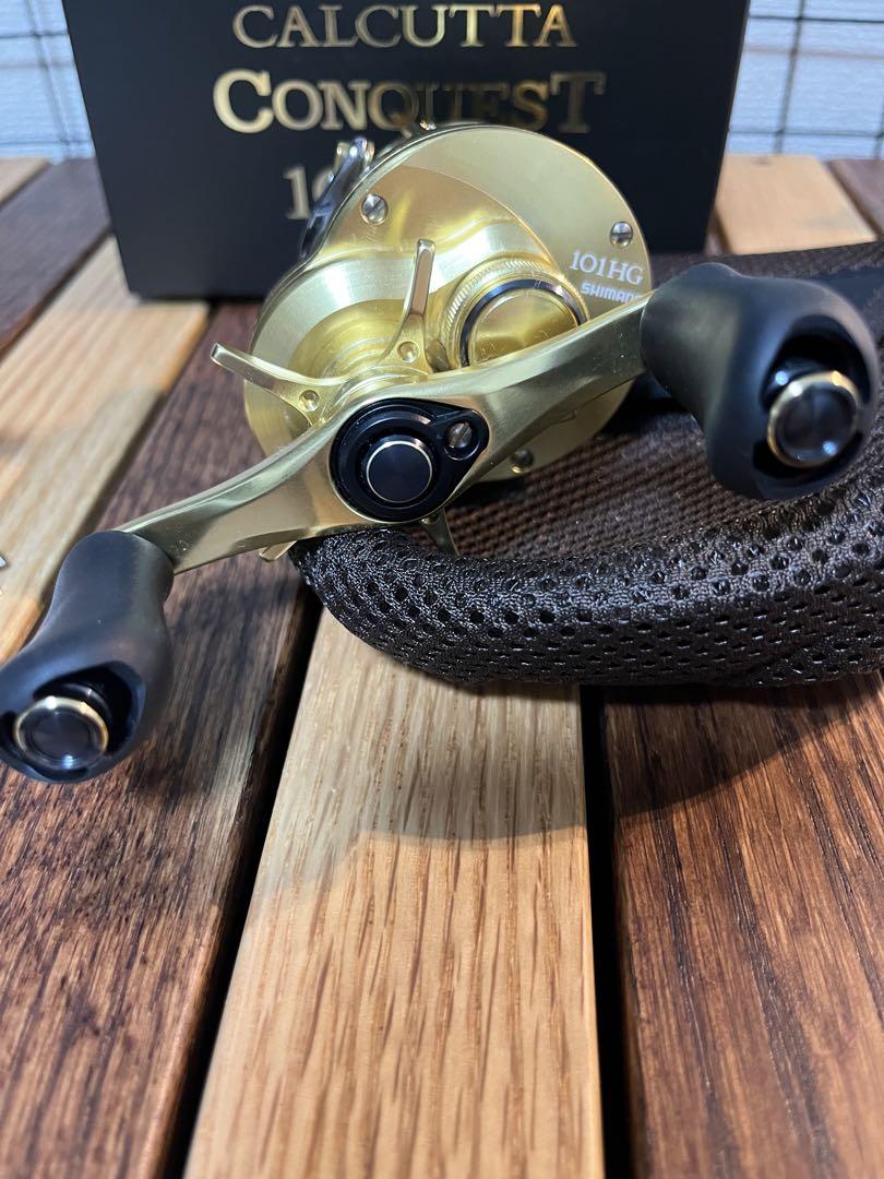 シマノ(SHIMANO) 21 カルカッタコンクエスト 101HG 左巻き