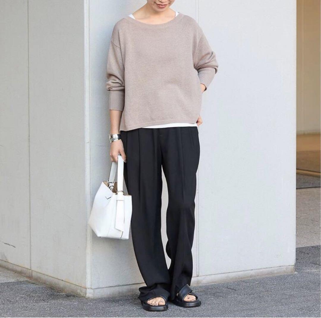 IENA イエナ コットンナイロンテープヤーンプルオーバー