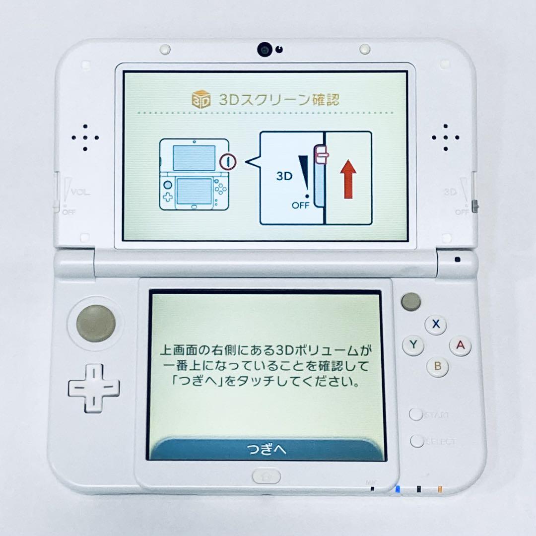 Newニンテンドー3DS LL パールホワイト 本体