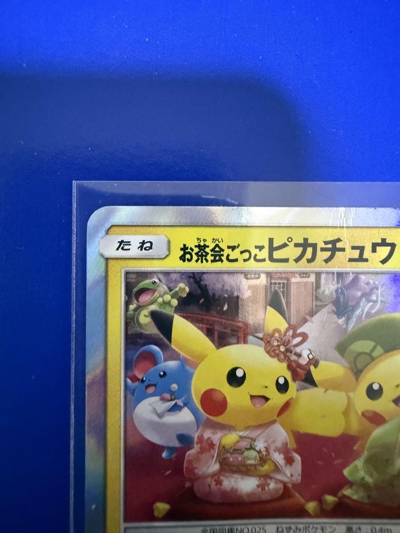 お茶会ごっこピカチュウ：はなびらのまいキャンペーン PROMO SM