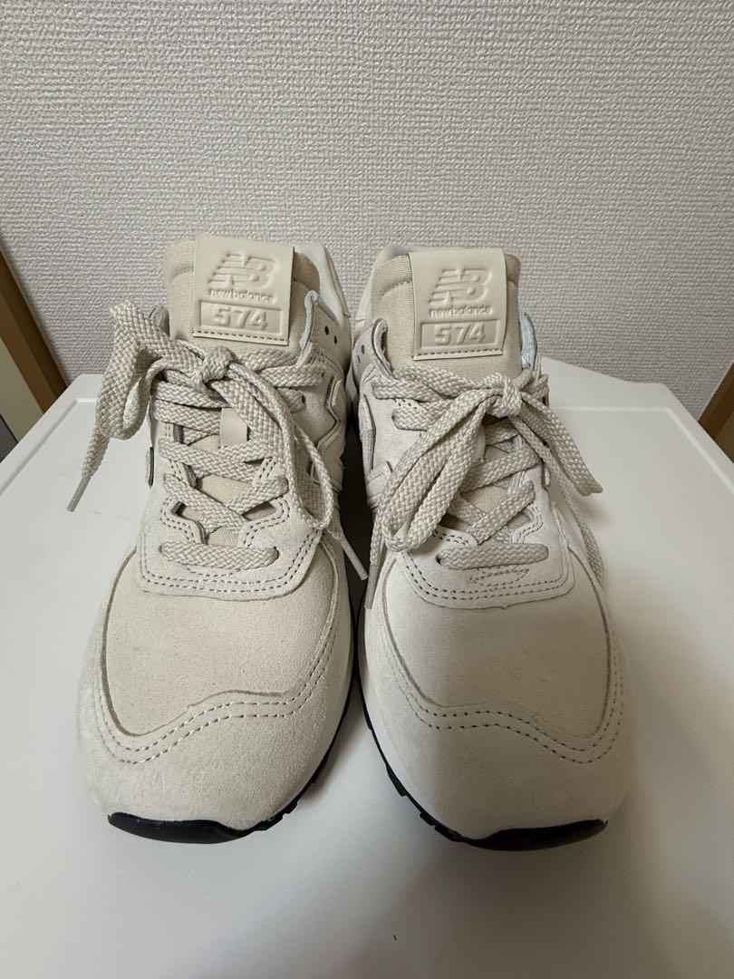 New Balance 574 ホワイト スニーカー