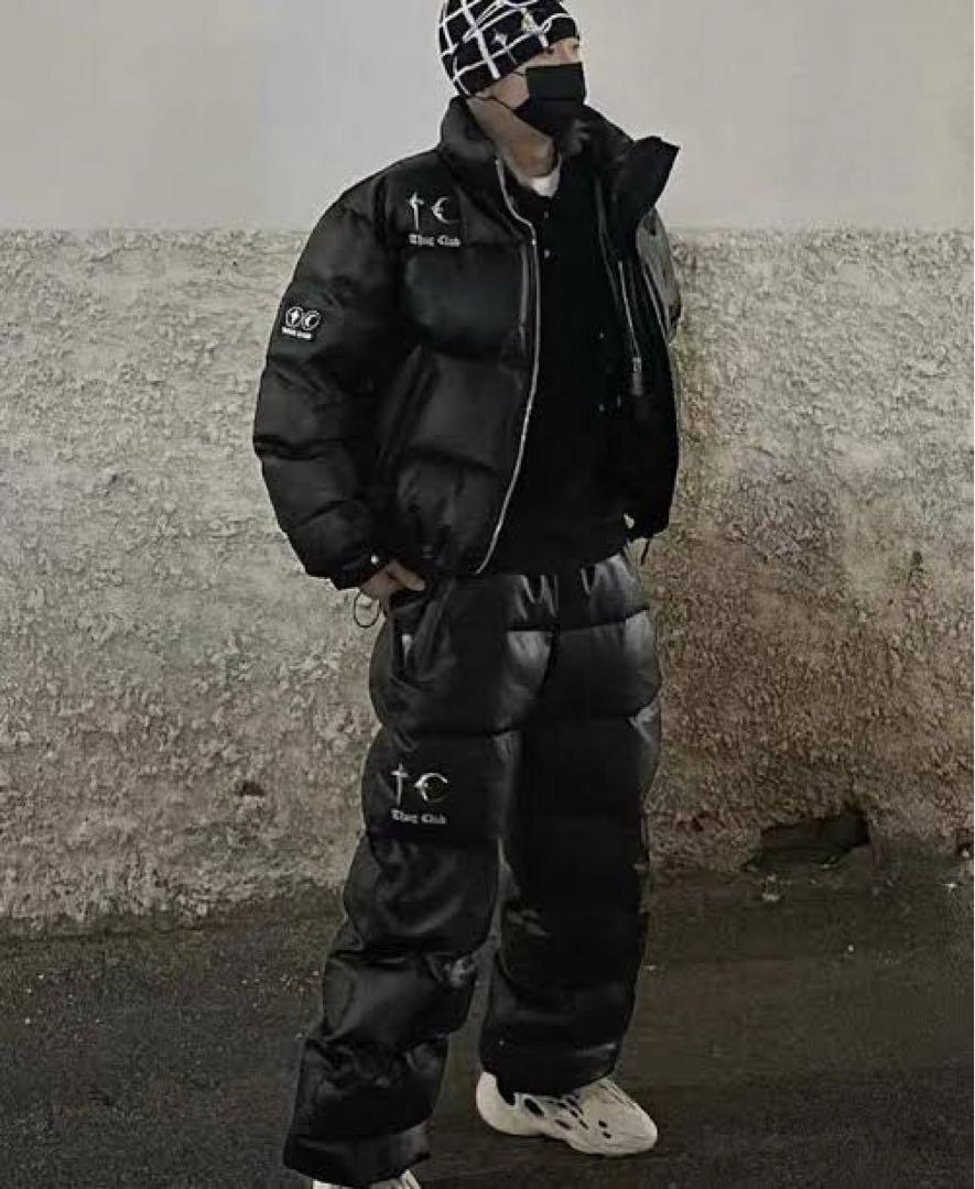 Thug ClubサグクラブLeather Puffer Jacket サイズ3