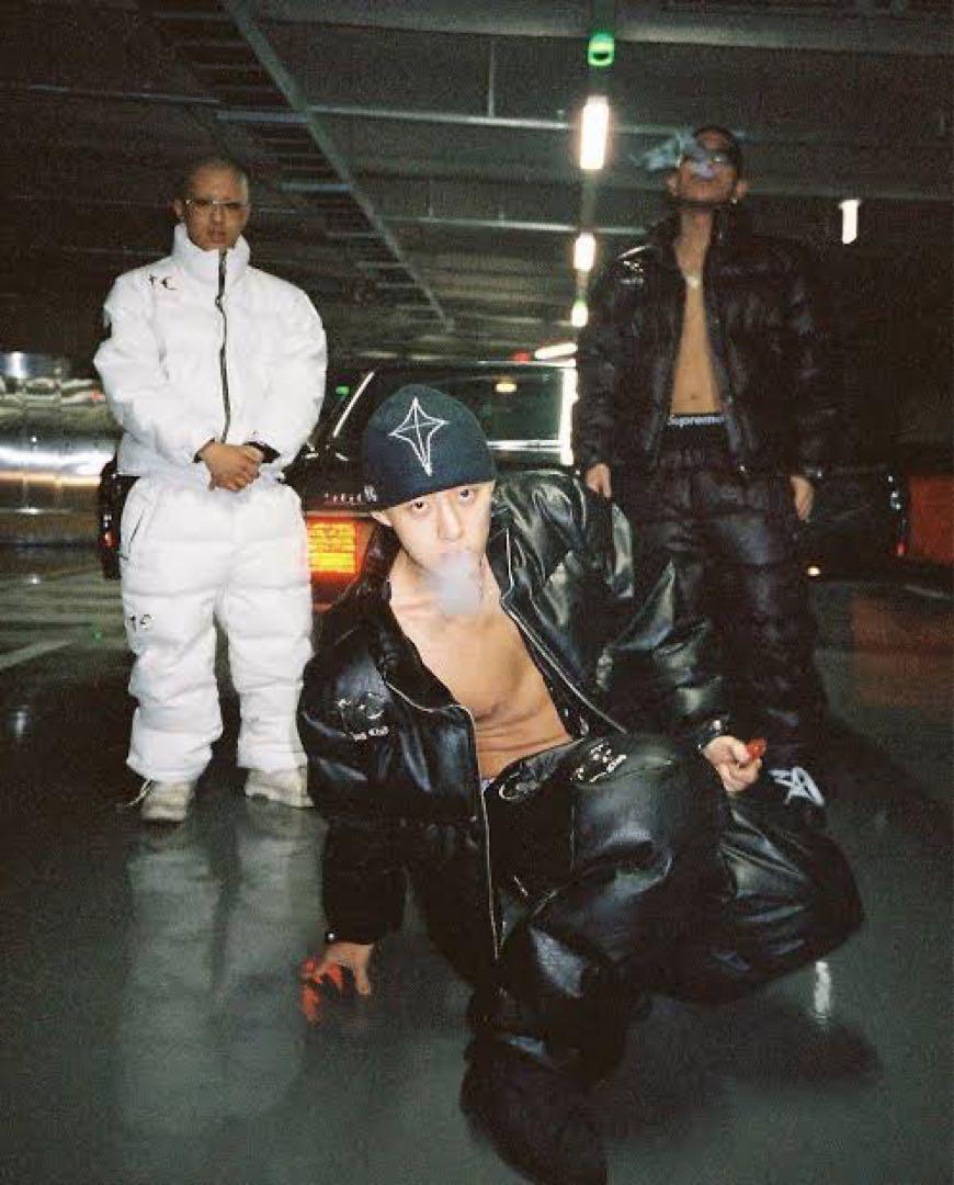 Thug ClubサグクラブLeather Puffer Jacket サイズ3