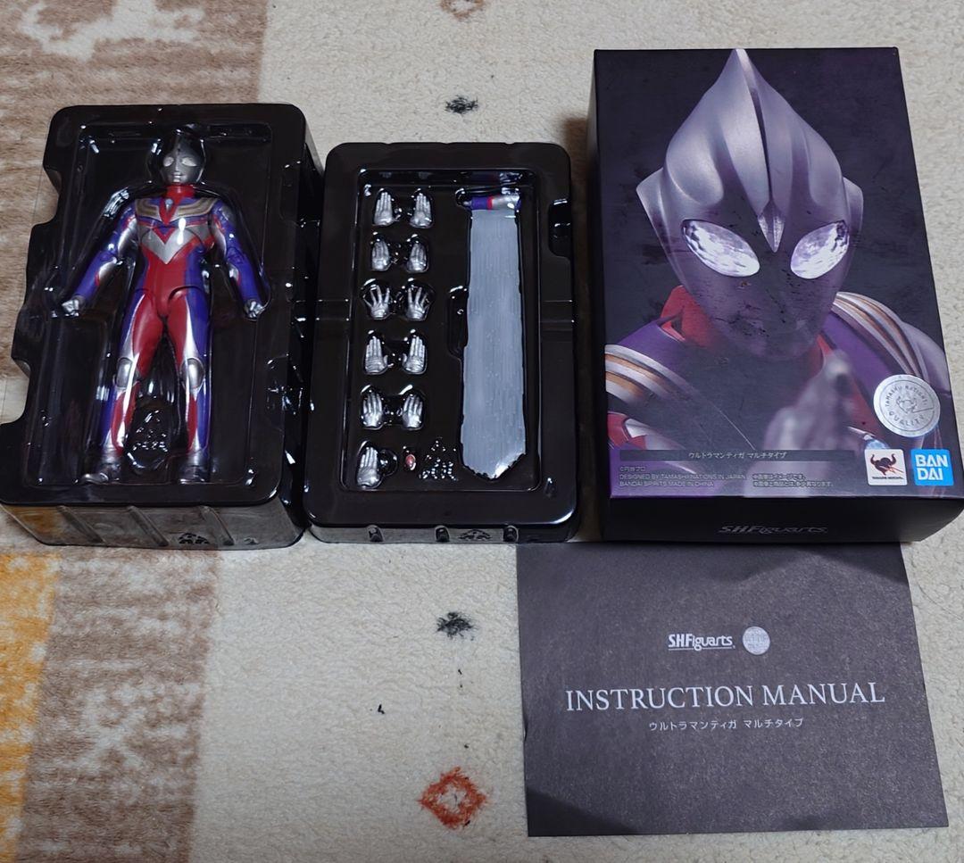 真骨彫製法 S.H.Figuarts ウルトラマンティガ マルチタイプ　ジャンク