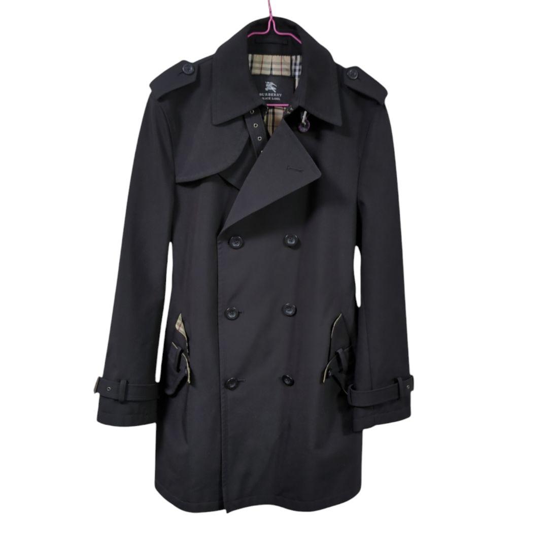 BURBERRY　BLACKLABEL　ブラック トレンチコート　ノバチェック