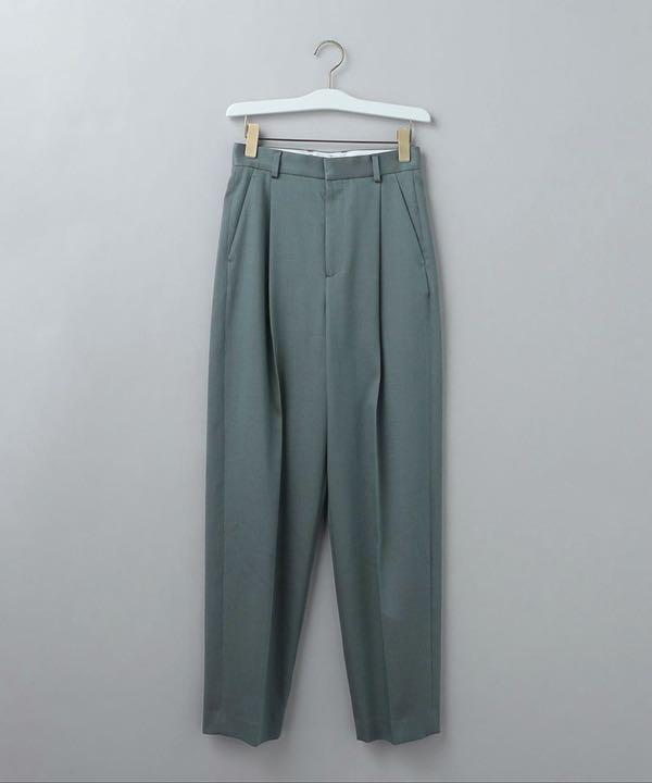<6(ROKU)>OXFORD TUCK PANTS 2022SS