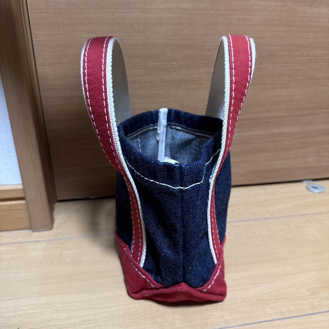 ［美品］BLUE BLUE スーピマセルビッチデニム トートバッグ XS 美品］BLUE BLUE スーピマセルビッチデニム トートバッグ XS
