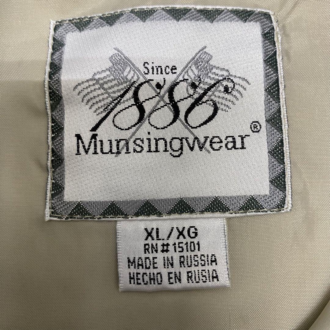 ⚪︎G457【ロシア製・90s】 MUNSINGWEAR ダービージャケット