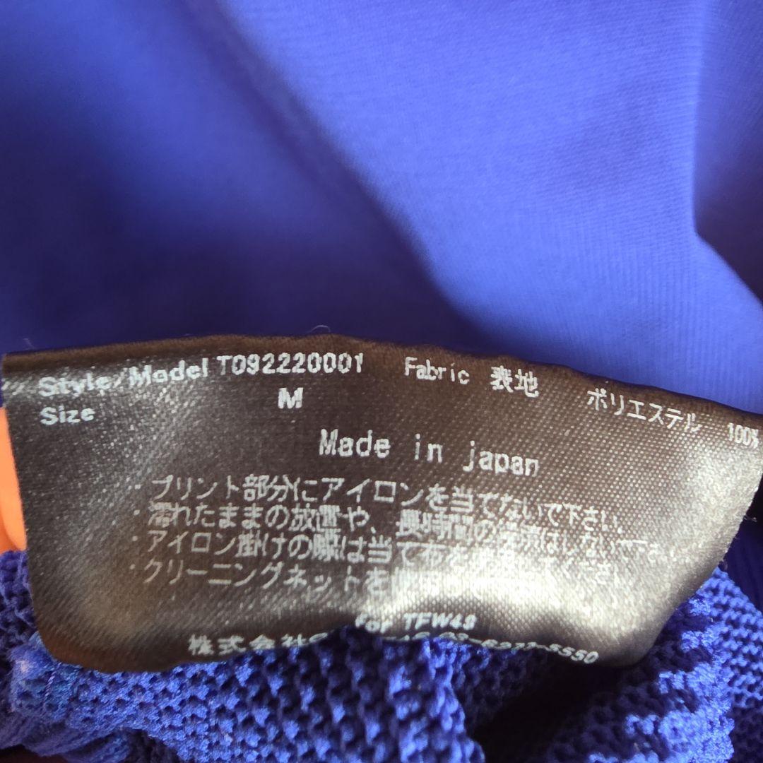 TFW49 ラウンドネックニット 青 Mサイズ - メルカリ