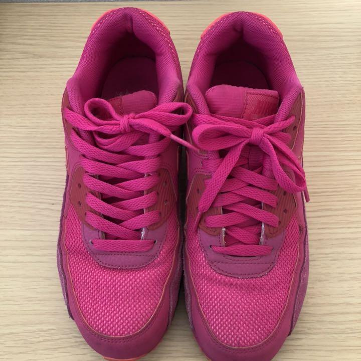 NIKE AIR MAX ピンク ナイキ エアマックス 蛍光色 - メルカリ