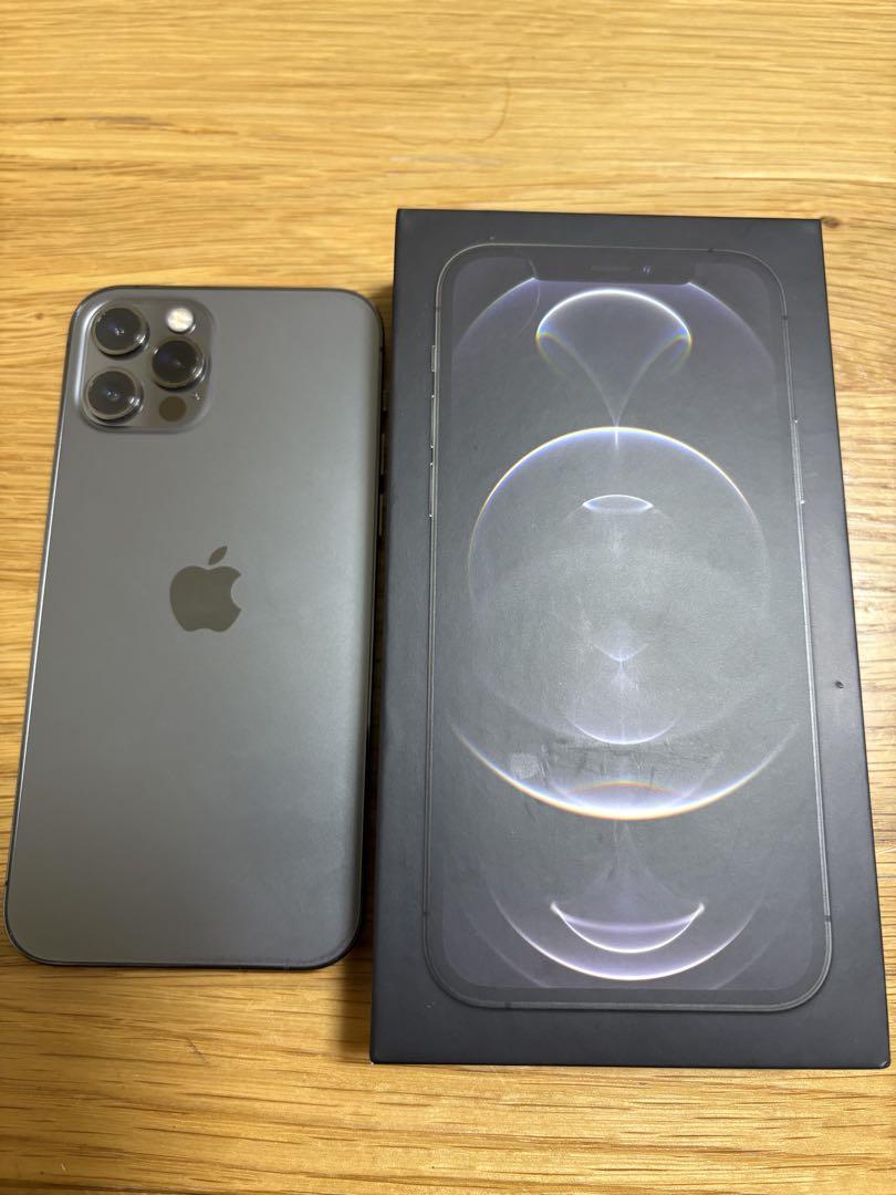 （美品中古）iPhone 12pro 256GB グラファイトグレー