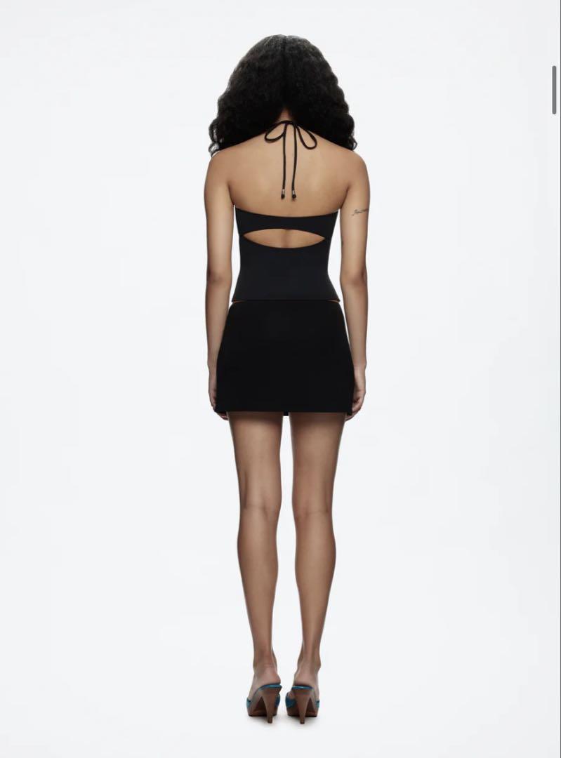 トップス tankair SPILL HALTER Black