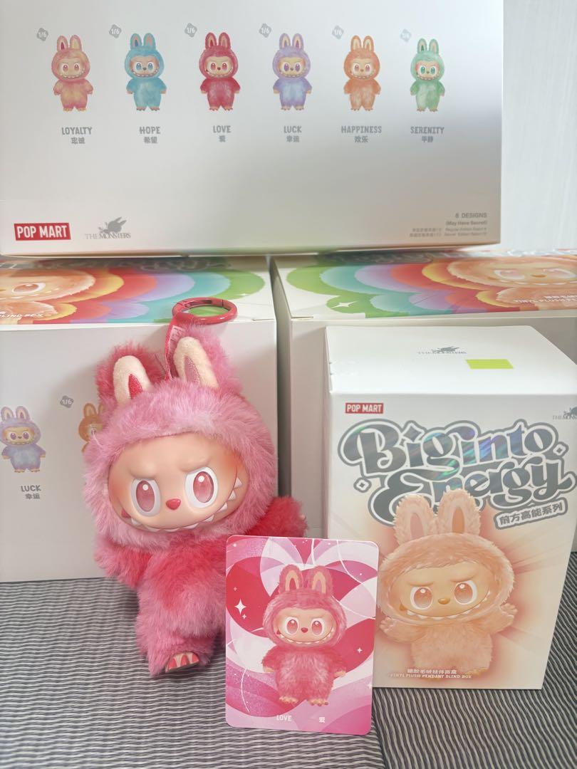 正規品】POP MART Biginto Energy ピンク ぬいぐるみ - メルカリ