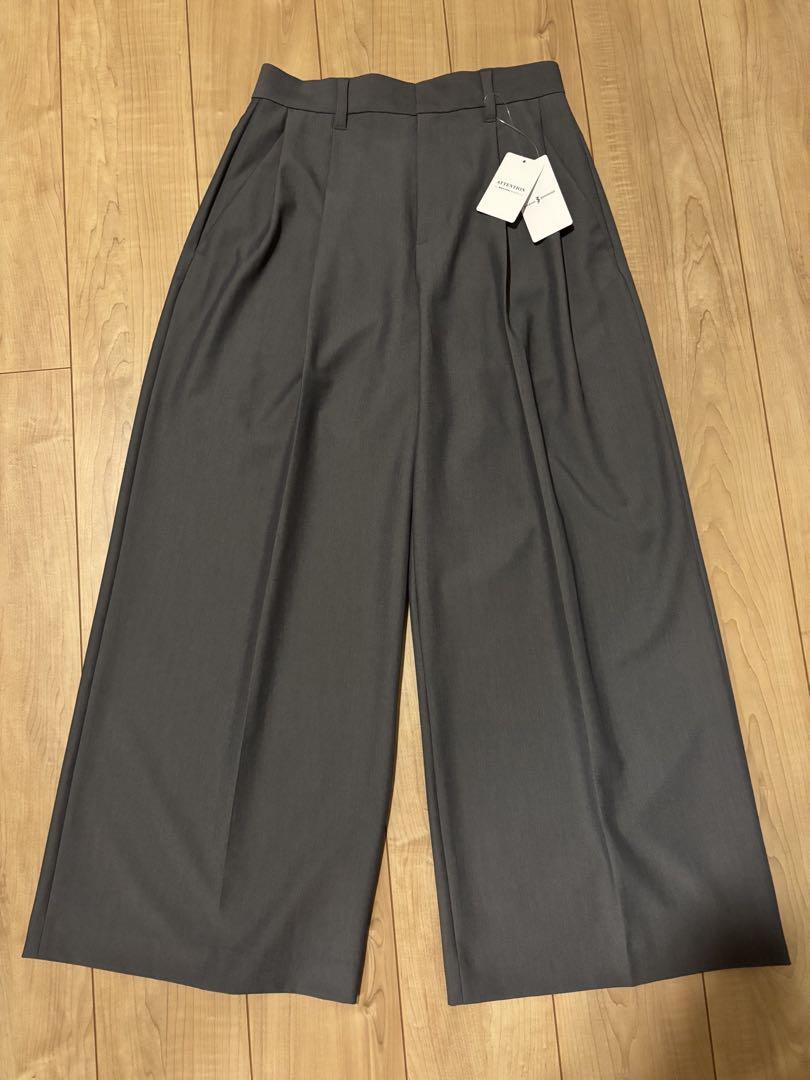 新品タグ付/Journal standard 2タックワイドスラックスパンツ38