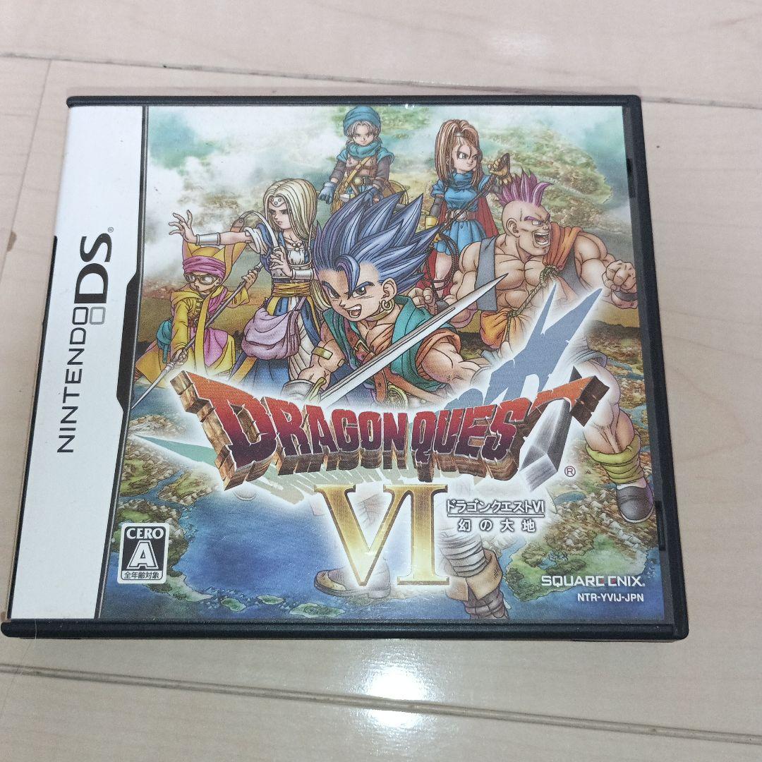 未開封 初回版ニンテンドーDS ドラゴンクエスト Ⅵ 幻の大地 ゲーム ソフト 11362.jpg?fitin=357:357