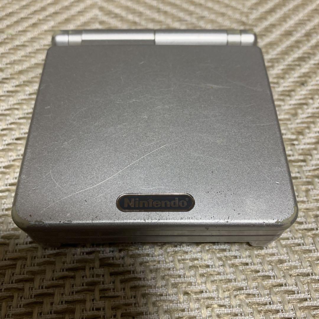 Nintendo Game Boy Advance SP シルバー Amazon.co.jp: ゲームボーイアドバンスSP プラチナシルバー