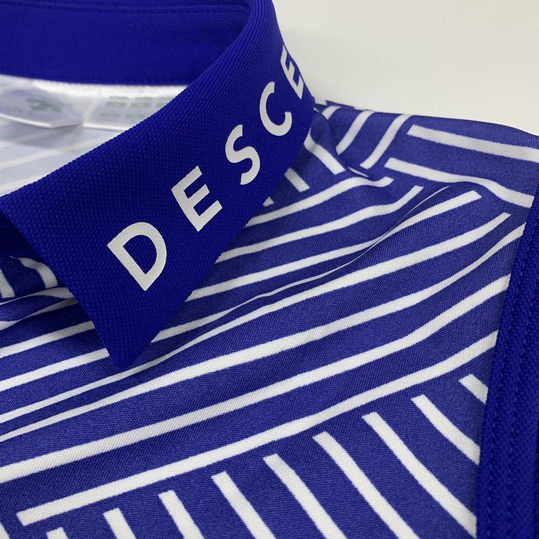DESCENTE、デサント、ゴルフ、レディース、L、ブルー系、ノンスリーブ、人気