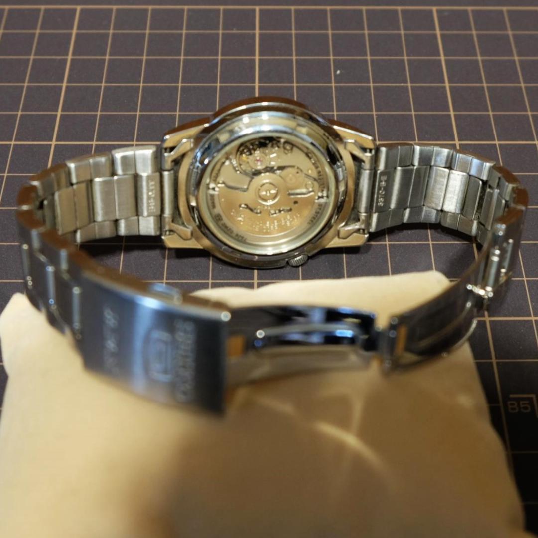 【SEIKO】5 automatic  裏スケルトン（メンズ）